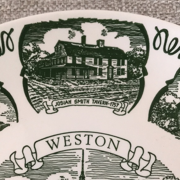 Vintage 1979 Kettlesprings Kilns Weston, MA Heritage Plate - Picture 2 of 12